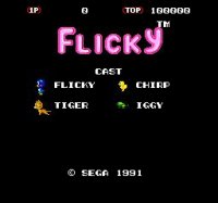 Cкриншот Flicky (1991), изображение № 759251 - RAWG