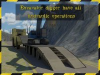Cкриншот Excavator Transporter Rescue 3D Simulator- Be ready to rescue cars in this extreme high powered excavator transporter game, изображение № 975132 - RAWG
