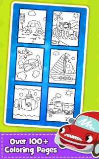 Cкриншот Cars Coloring Book for Kids - Doodle, Paint & Draw, изображение № 1426119 - RAWG