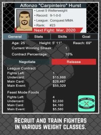 Cкриншот MMA Manager, изображение № 2065767 - RAWG