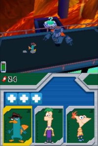 Cкриншот Phineas and Ferb: Across the 2nd Dimension (DS), изображение № 1709722 - RAWG