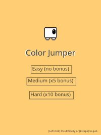 Cкриншот Color Jumper (itch) (Hasoko Games), изображение № 1161878 - RAWG
