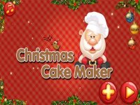 Cкриншот Christmas Cake Maker - Santa Cooking Game, изображение № 1727733 - RAWG