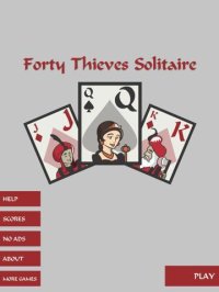 Cкриншот Forty Thieves Solitaire, изображение № 2132494 - RAWG