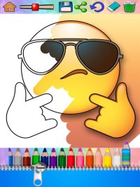 Cкриншот Emoticon Coloring book – color emoticons, изображение № 1777905 - RAWG