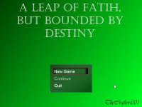 Cкриншот The Leap of Faith, But Bounded By Destiny, изображение № 2229160 - RAWG