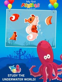 Cкриншот Animated Fish Jigsaw Puzzles for Kids and Toddlers, изображение № 964657 - RAWG