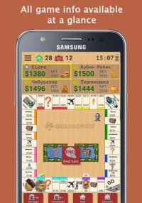 Cкриншот Quadropoly - Best AI Property Trading Board Game, изображение № 2080675 - RAWG