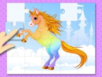 Cкриншот Cute Ponies & Unicorns Jigsaw Puzzles: logic game for toddlers, preschool kids and little girls, изображение № 1603044 - RAWG