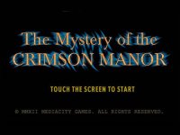 Cкриншот The Mystery of the Crimson Manor, изображение № 1615992 - RAWG