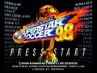 Cкриншот International Superstar Soccer 98, изображение № 2420368 - RAWG