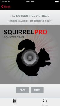 Cкриншот REAL Squirrel Calls and Squirrel Sounds for Squirrel Hunting! - (ad free) BLUETOOTH COMPATIBLE, изображение № 1729398 - RAWG