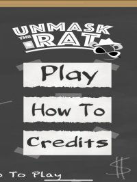 Cкриншот Unmask the Rat (2018), изображение № 1329938 - RAWG