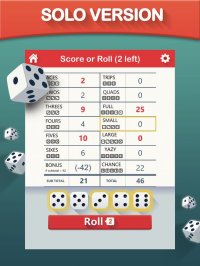 Cкриншот Yazy yatzy dice game, изображение № 896378 - RAWG