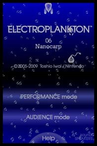 Cкриншот Electroplankton Nanocarp, изображение № 783487 - RAWG