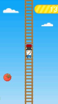 Cкриншот Pixel Man Climbing Ladder, изображение № 890555 - RAWG