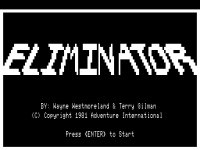 Cкриншот Eliminator (1982), изображение № 729480 - RAWG