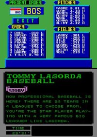 Cкриншот Tommy Lasorda Baseball, изображение № 760696 - RAWG
