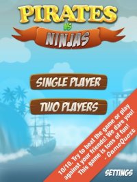 Cкриншот War Games: Pirates Versus Ninjas - A 2 player and Multiplayer Combat Game Deluxe, изображение № 1819180 - RAWG