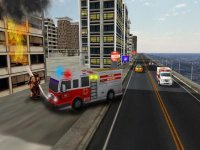Cкриншот Fire truck emergency rescue 3D simulator free 2016, изображение № 1987330 - RAWG