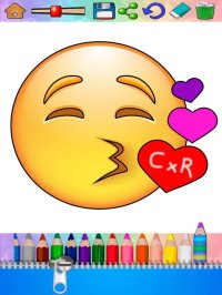 Cкриншот Emoticon Coloring book – color emoticons, изображение № 1777904 - RAWG