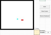 Cкриншот Snake on Excel, изображение № 1608102 - RAWG