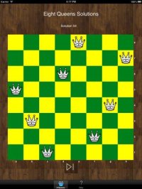 Cкриншот Eight Queens Puzzle and Solutions, изображение № 982395 - RAWG