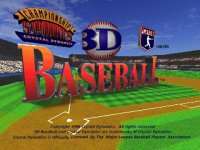Cкриншот 3D Baseball, изображение № 727989 - RAWG