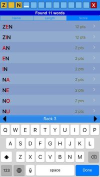 Cкриншот Anagram & Word Lookup for Words with Friends, изображение № 984089 - RAWG