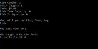 Cкриншот Text Based Fishing, изображение № 1799646 - RAWG