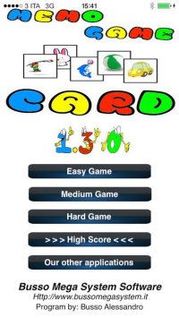 Cкриншот Memo Game Card, изображение № 2187968 - RAWG