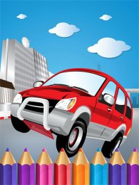 Cкриншот Car in City Coloring Book World Paint and Draw Game for Kids, изображение № 1632737 - RAWG
