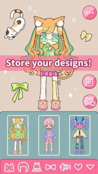 Cкриншот Cute Girl Avatar Maker - Cute Avatar Creator Game, изображение № 2088241 - RAWG