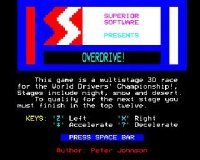 Cкриншот Overdrive (1984), изображение № 749435 - RAWG