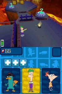 Cкриншот Phineas and Ferb: Across the 2nd Dimension (DS), изображение № 1709714 - RAWG