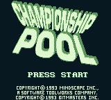 Cкриншот Championship Pool, изображение № 735033 - RAWG