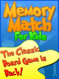 Cкриншот Memory Match For Kids: A Preschool Learning App, изображение № 1648796 - RAWG