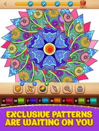 Cкриншот Cross Stitch Coloring Mandala, изображение № 2681104 - RAWG