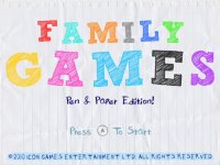 Cкриншот Family Games: Pen & Paper Edition, изображение № 557545 - RAWG