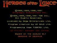 Cкриншот Advanced Dungeons & Dragons: Heroes of the Lance, изображение № 734304 - RAWG