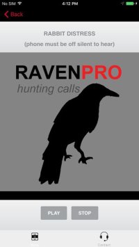 Cкриншот REAL Raven Hunting Calls - 7 REAL Raven CALLS & Raven Sounds! - Raven e-Caller - Ad Free - BLUETOOTH COMPATIBLE, изображение № 2066460 - RAWG