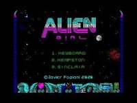 Cкриншот Alien Girl - ZX Spectrum, изображение № 2481269 - RAWG