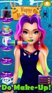 Cкриншот Halloween Girls MakeUp Makeover Party - Kids Games, изображение № 1962052 - RAWG