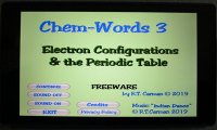 Cкриншот Chem-Words 3: Electron Configs and Periodic Table, изображение № 2182515 - RAWG
