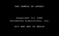 Cкриншот Temple of Apshai, изображение № 745715 - RAWG