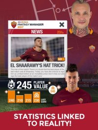 Cкриншот AS Roma Fantasy Manager 2017 - your football club, изображение № 928695 - RAWG