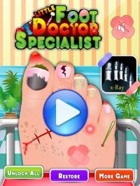 Cкриншот little Foot doctor specialist free kids games, изображение № 1757287 - RAWG