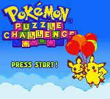 Cкриншот Pokémon Puzzle Challenge (2000), изображение № 743029 - RAWG