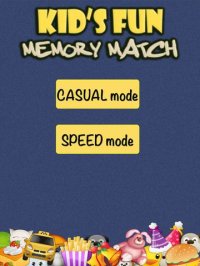Cкриншот Kids Fun Memory Match Game!, изображение № 933592 - RAWG