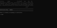 Cкриншот Medieval Knight, изображение № 3412371 - RAWG